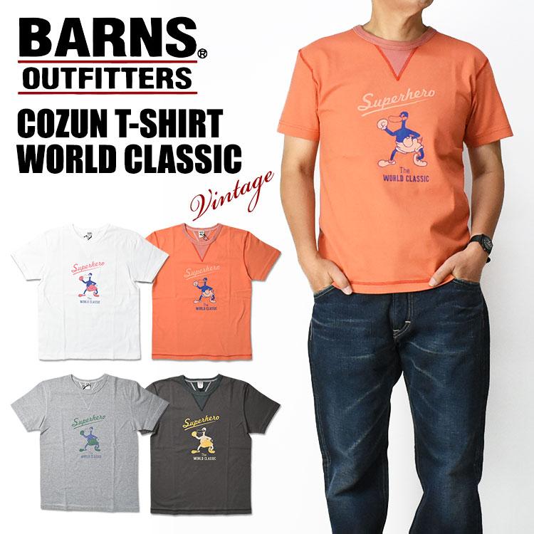 BARNS OUTFITTERS バーンズ 半袖Tシャツ WORLD CLASSIC VINTAGE BARNS OUTFITTERS バーンズ 半袖Tシャツ WORLD CLASSIC VINTAGE
