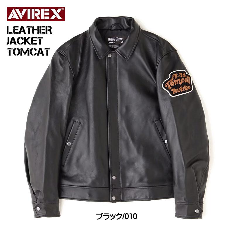 AVIREX アビレックス LEATHER JACKET TOMCAT レザー ジャケット AVIREX アビレックス LEATHER JACKET TOMCAT レザー ジャケット