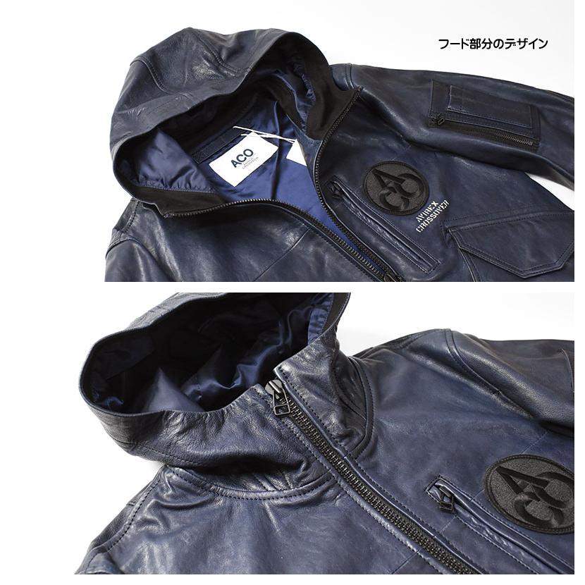 AVIREX アビレックス クロスオーバー レザー CWU パーカー ACO AVIREX アビレックス クロスオーバー レザー CWU パーカー ACO