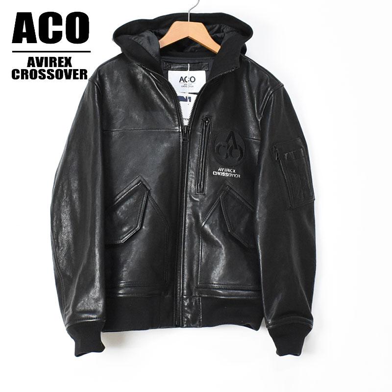 AVIREX アビレックス クロスオーバー レザー CWU パーカー ACO AVIREX アビレックス クロスオーバー レザー CWU パーカー ACO