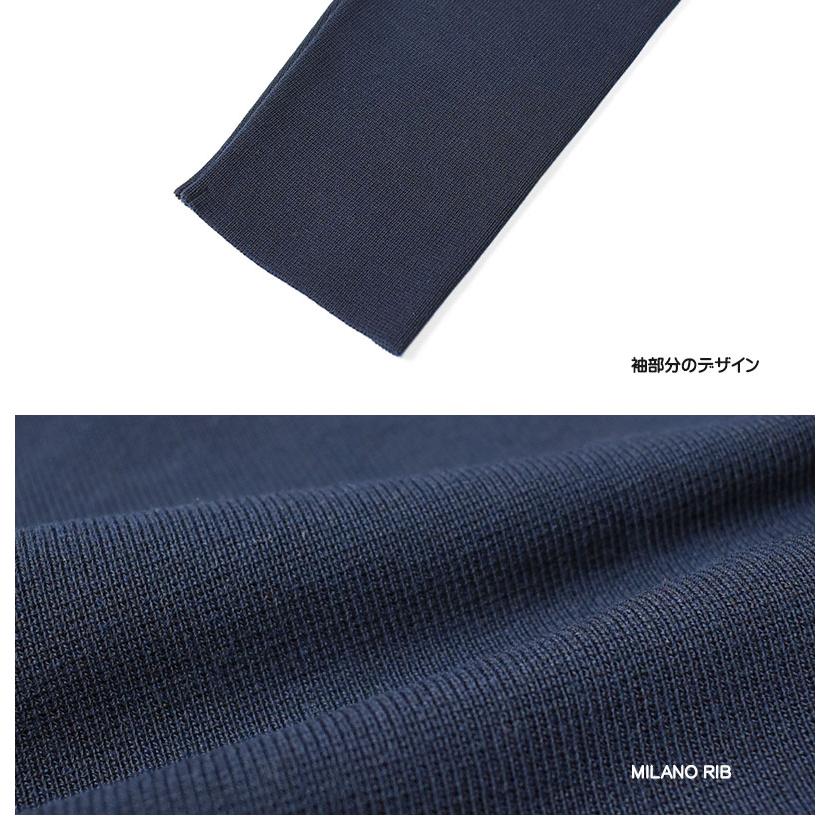 BARNS OUTFITTERS バーンズ ミラノリブ クルーネック BARNS OUTFITTERS バーンズ ミラノリブ クルーネック
