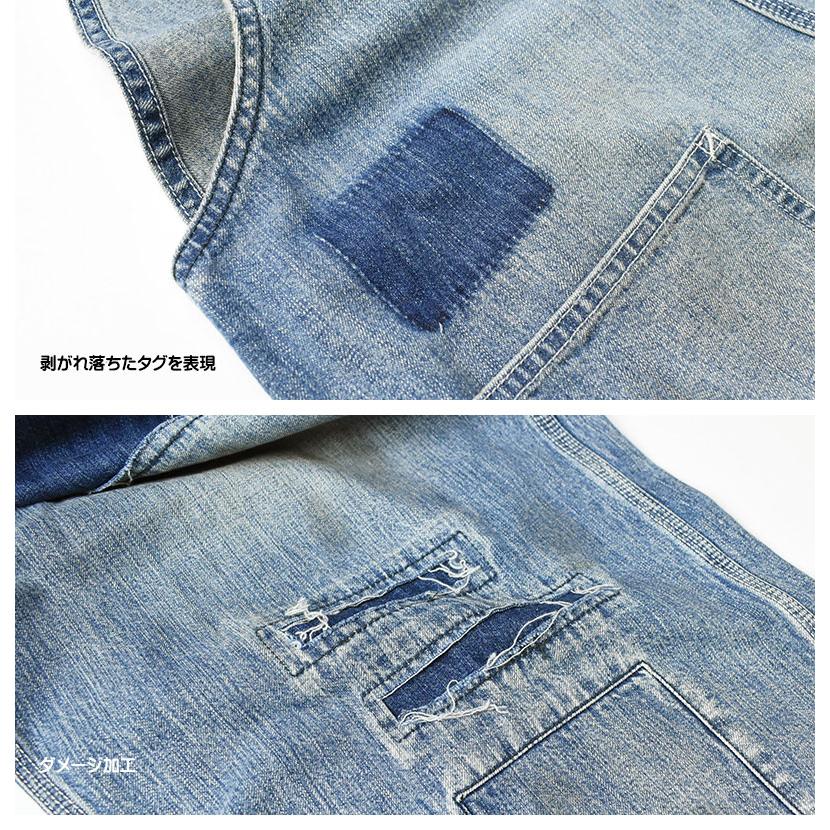 Lee リー ビンテージ オーバーオール ダメージ加工 VINTAGE Lee リー ビンテージ オーバーオール ダメージ加工 VINTAGE