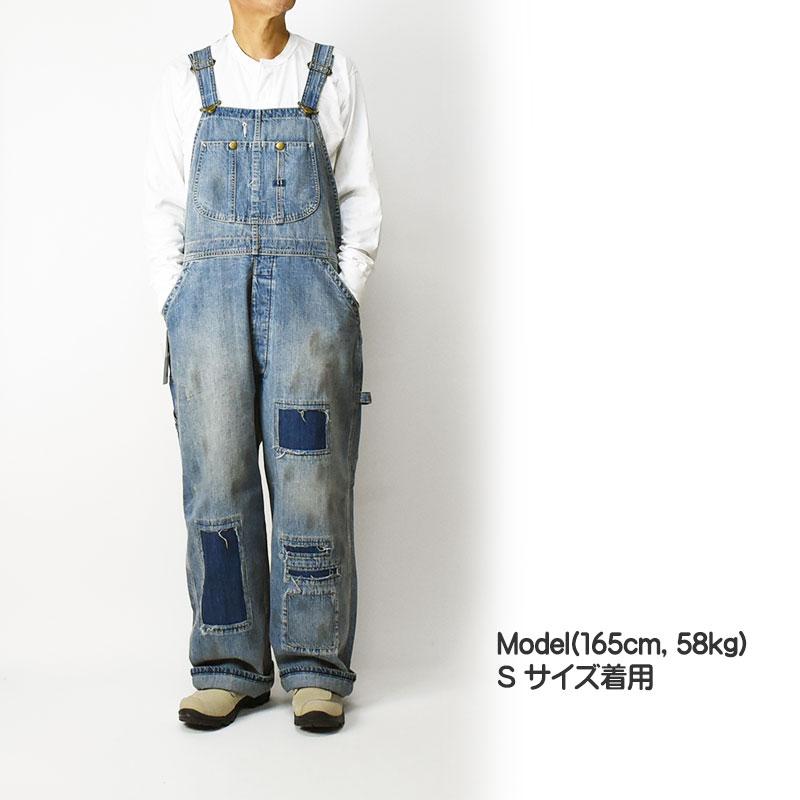 Lee リー ビンテージ オーバーオール ダメージ加工 VINTAGE Lee リー ビンテージ オーバーオール ダメージ加工 VINTAGE