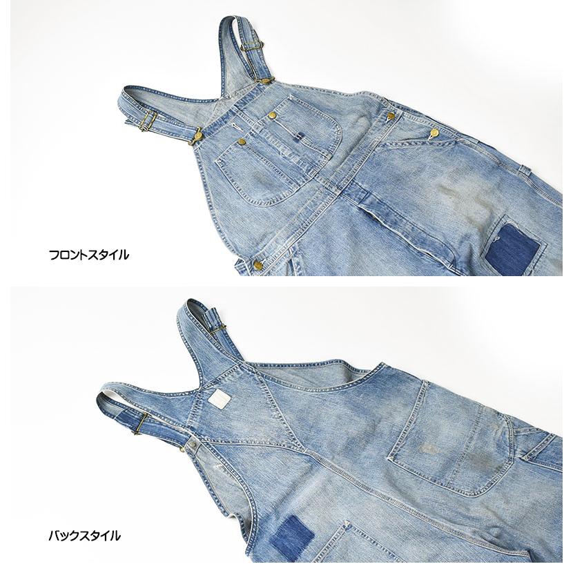 Lee リー ビンテージ オーバーオール ダメージ加工 VINTAGE Lee リー ビンテージ オーバーオール ダメージ加工 VINTAGE