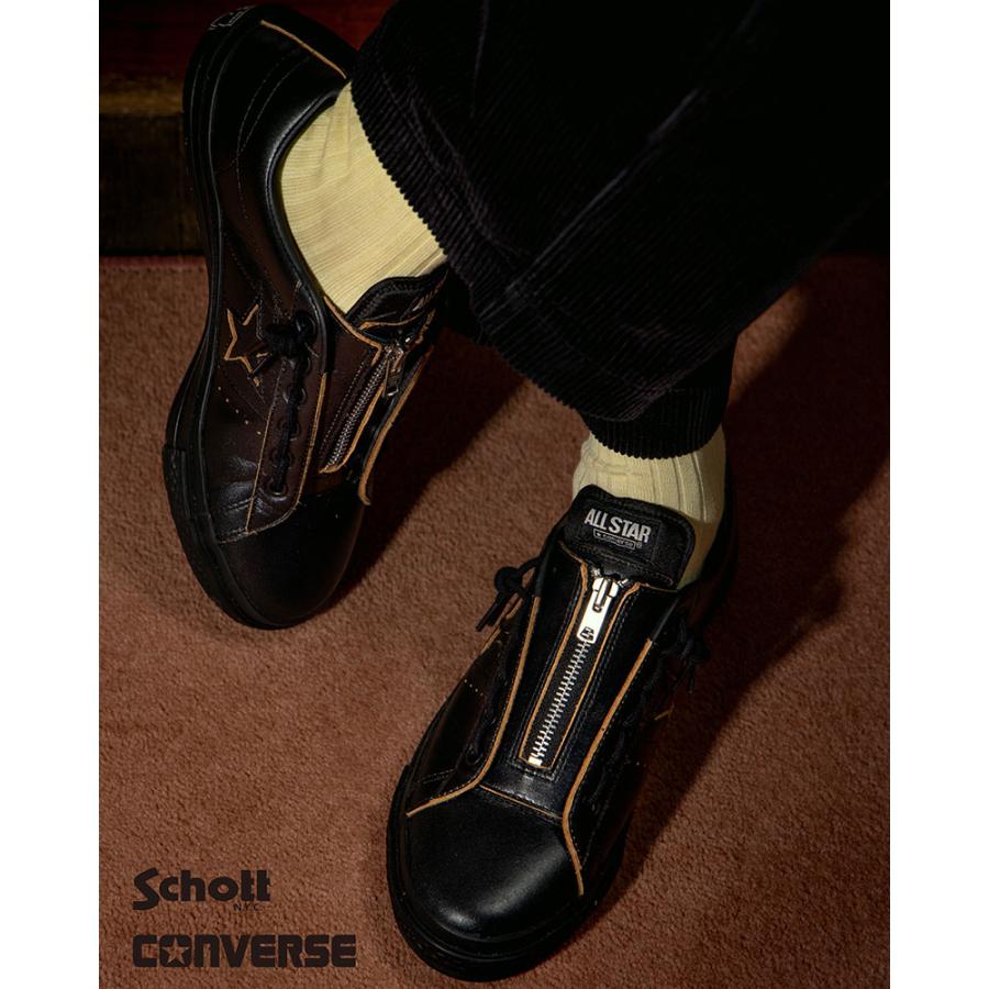 Schott N.Y.C × CONVERSE ショット x コンバース ONE STAR Z Schott N.Y.C × CONVERSE ショット x コンバース ONE STAR Z