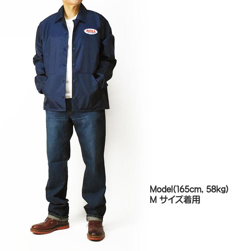 BARNS OUTFITTERS バーンズ コーチジャケット ROLL ロール ナイロン  