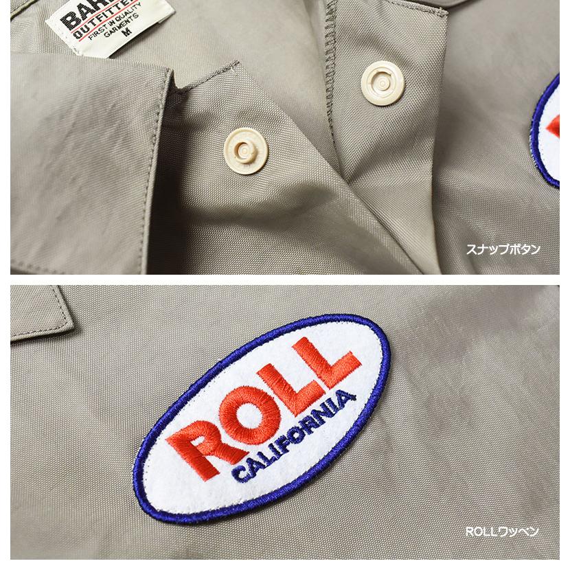 BARNS OUTFITTERS バーンズ コーチジャケット ROLL ロール