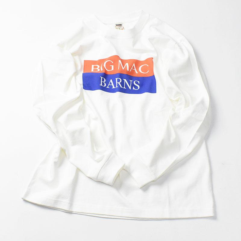 BARNS OUTFITTERS x BIG MAC バーンズ ビッグマック コラボ 長袖T 