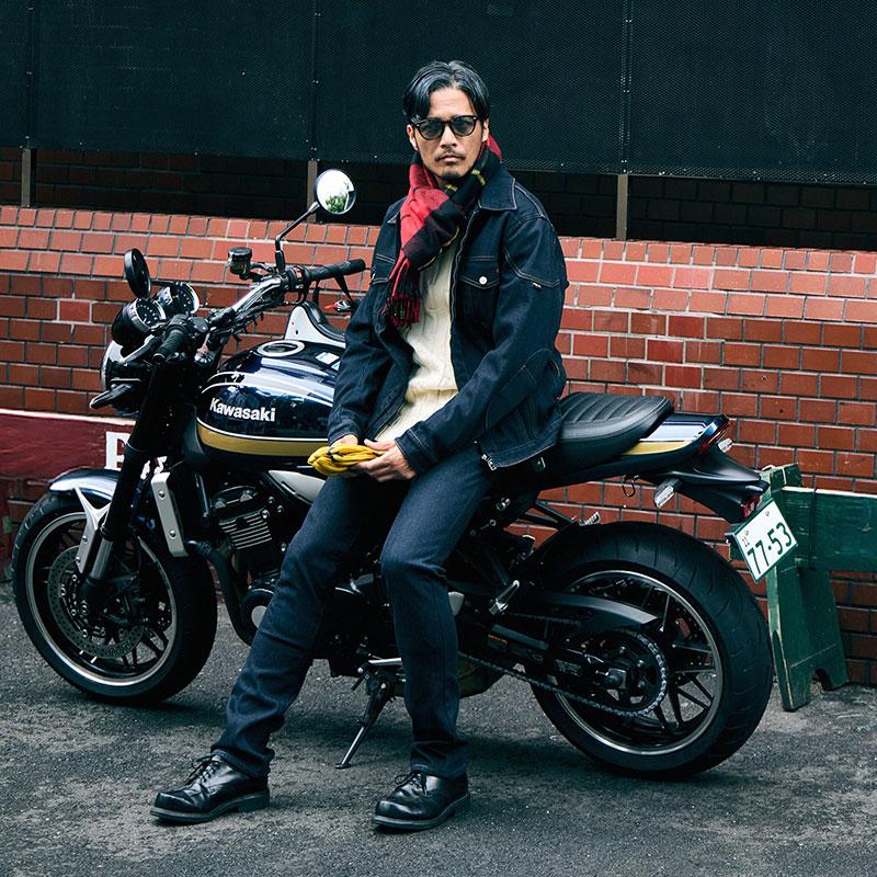 Husqvarna デニム カップ付きライトオンスデニムパンツ メンズ[DP-37] | ウェア