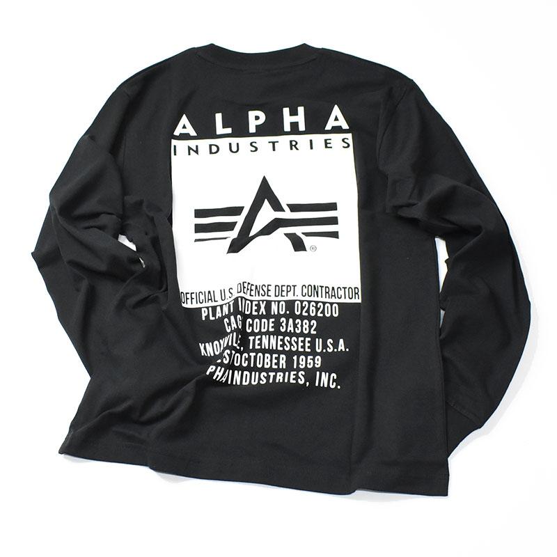 Alpha Industries ALPHA アルファ Tシャツ 長袖 ミリタリーT Alpha Industries ALPHA アルファ Tシャツ 長袖 ミリタリーT