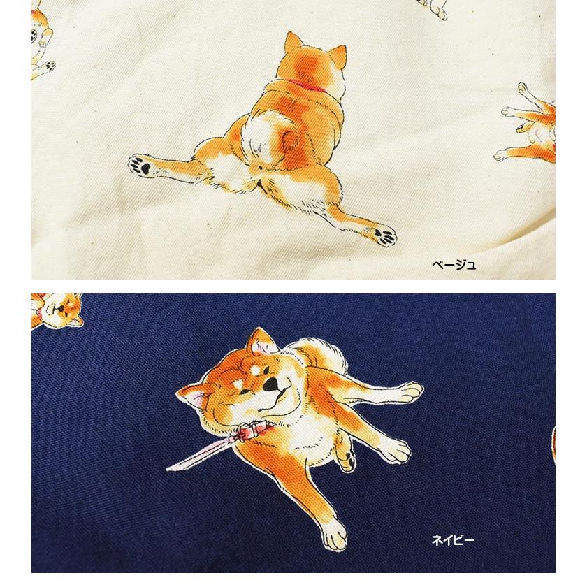 CIAO（チャオ） 長袖シャツ 柴犬 メンズ COTTON PRINT SHIRTS SHIBA