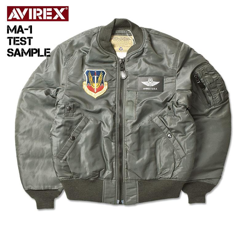 AVIREX アビレックス MA1 TEST SAMPLE VINTAGE LINE MA-1 テスト AVIREX アビレックス MA1 TEST SAMPLE VINTAGE LINE MA-1 テスト