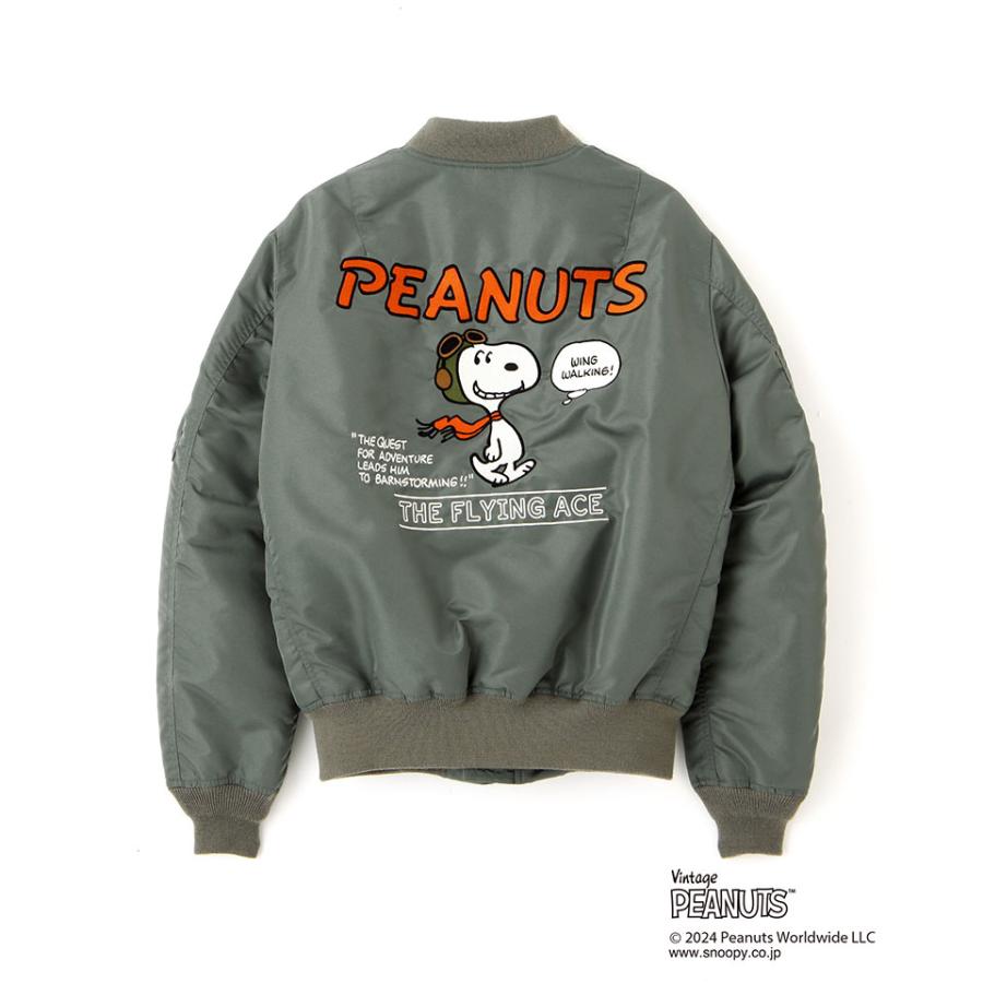 AVIREX x PEANUTS アビレックス ピーナッツ MA-1 FLYING ACE AVIREX x PEANUTS アビレックス ピーナッツ MA-1 FLYING ACE