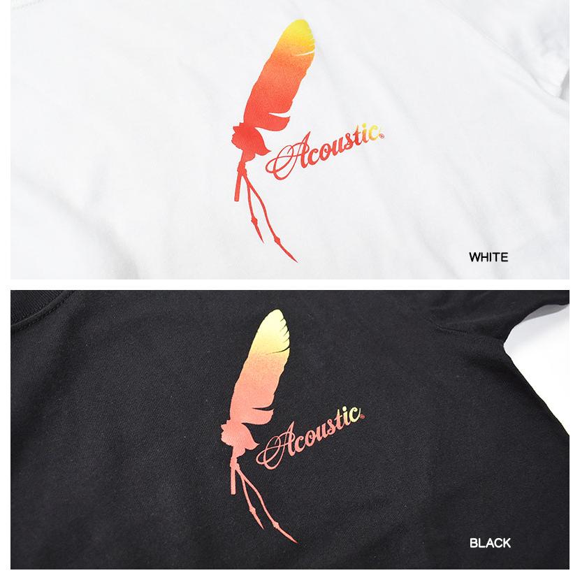 Acoustic（アコースティック） 長袖Tシャツ FEATHER ロングスリーブ