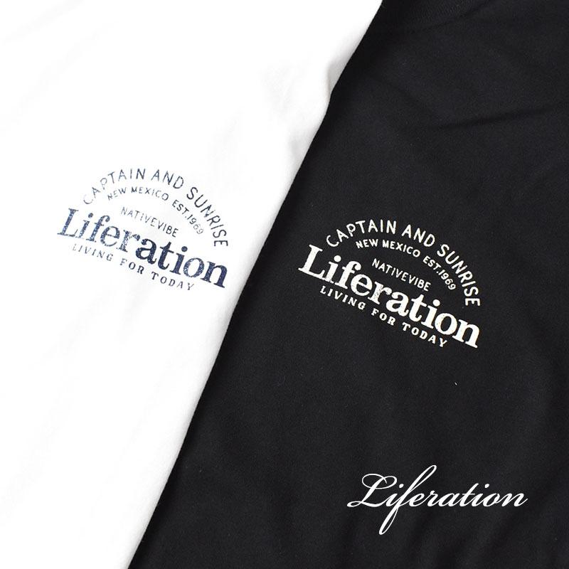 Acoustic ACOUSTIC アコースティック 長袖Tシャツ LIFERATION
