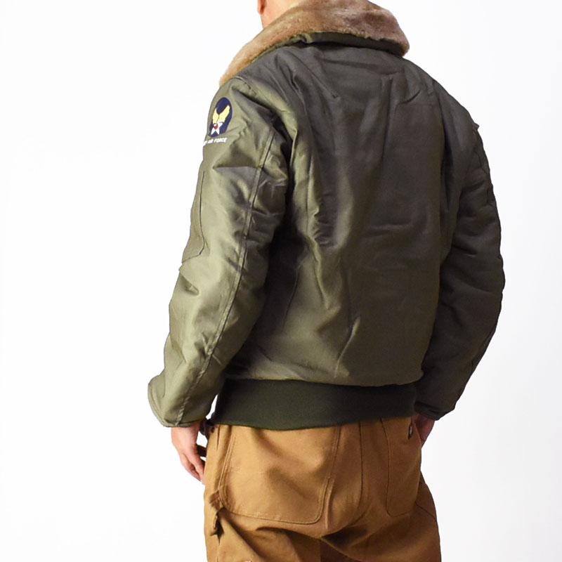 HOUSTON ヒューストン B-15A フライトジャケット US AIR FORCE HOUSTON ヒューストン B-15A フライトジャケット US AIR FORCE