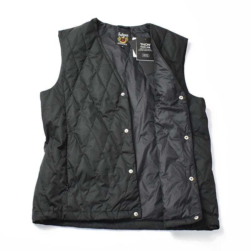 Schott N.Y.C x TAION ショット ダウンベスト DOWN VEST Schott N.Y.C x TAION ショット ダウンベスト DOWN VEST