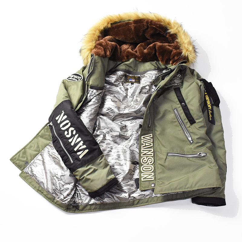 VANSON バンソン N-3B ジャケット N3B フライトジャケット VANSON バンソン N-3B ジャケット N3B フライトジャケット