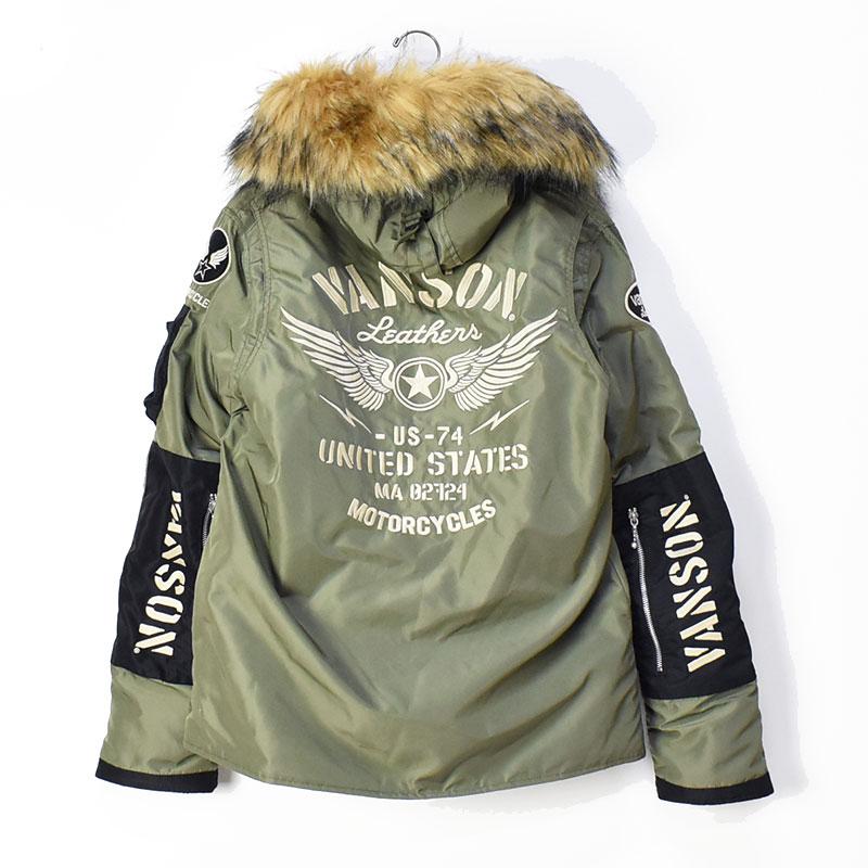 VANSON バンソン N-3B ジャケット N3B フライトジャケット VANSON バンソン N-3B ジャケット N3B フライトジャケット