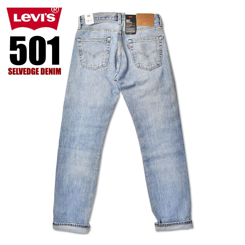 Levi's LEVI'S リーバイス 501 セルビッジデニム ミディアム Levi's LEVI'S リーバイス 501 セルビッジデニム ミディアム