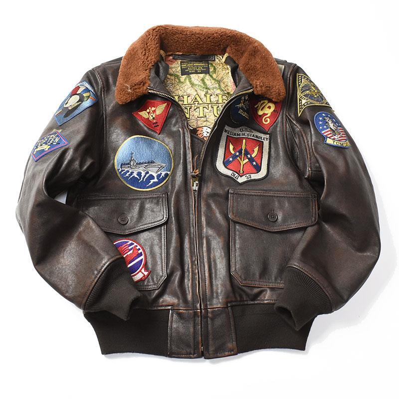 AVIREX アビレックス 50周年記念 G-1 レザージャケット TOPGUN AVIREX アビレックス 50周年記念 G-1 レザージャケット TOPGUN
