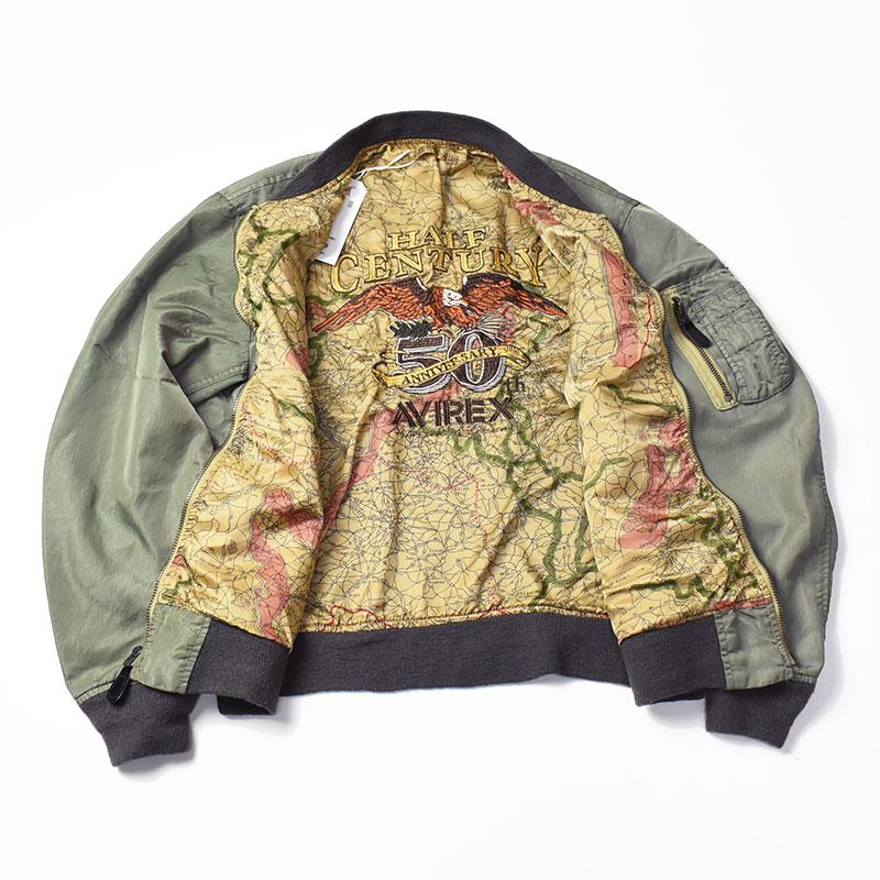 AVIREX アビレックス 50周年記念 WASHED L-2B 50th L2B AVIREX アビレックス 50周年記念 WASHED L-2B 50th L2B