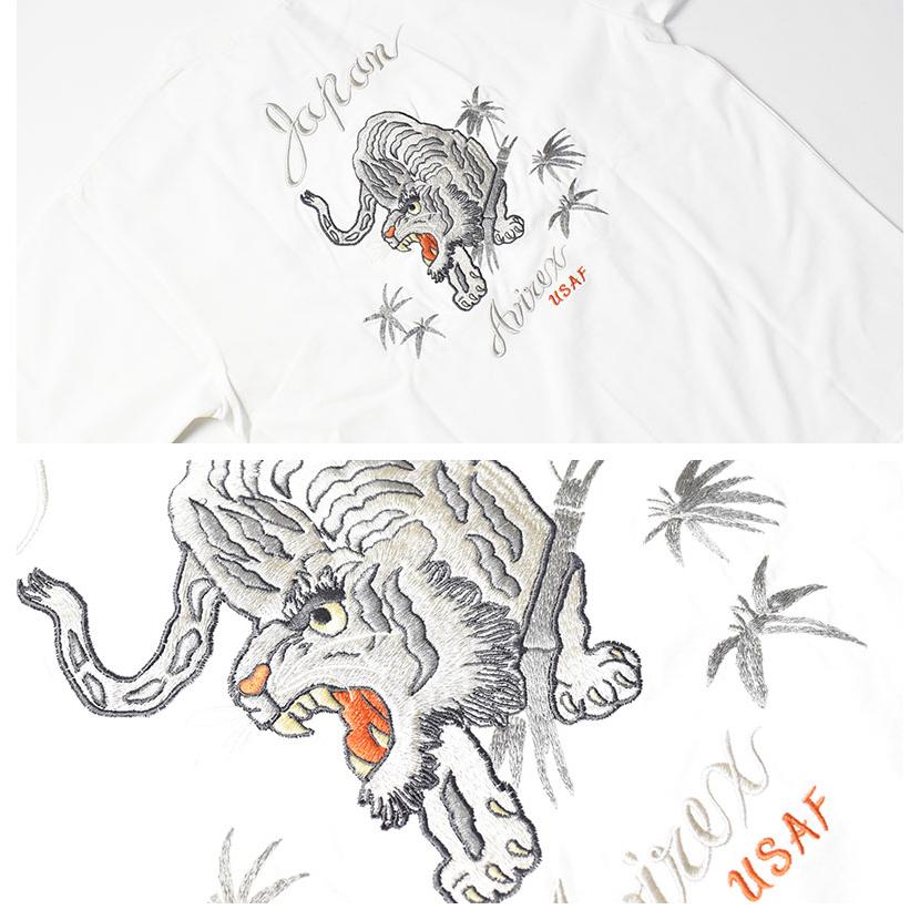 ゆ*き様 AVIREX / アヴィレックス　アロハ　タイガー　虎　和柄 AVIREX（アヴィレックス） アビレックス 半袖 Tシャツ SOUVENIR TIGER