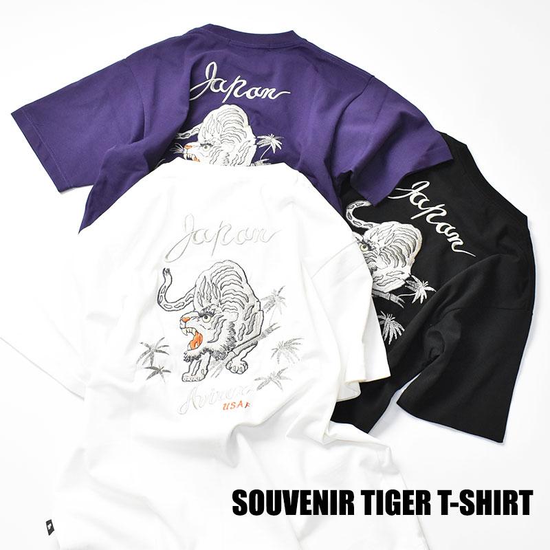 AVIREX（アヴィレックス） アビレックス 半袖 Tシャツ SOUVENIR TIGER