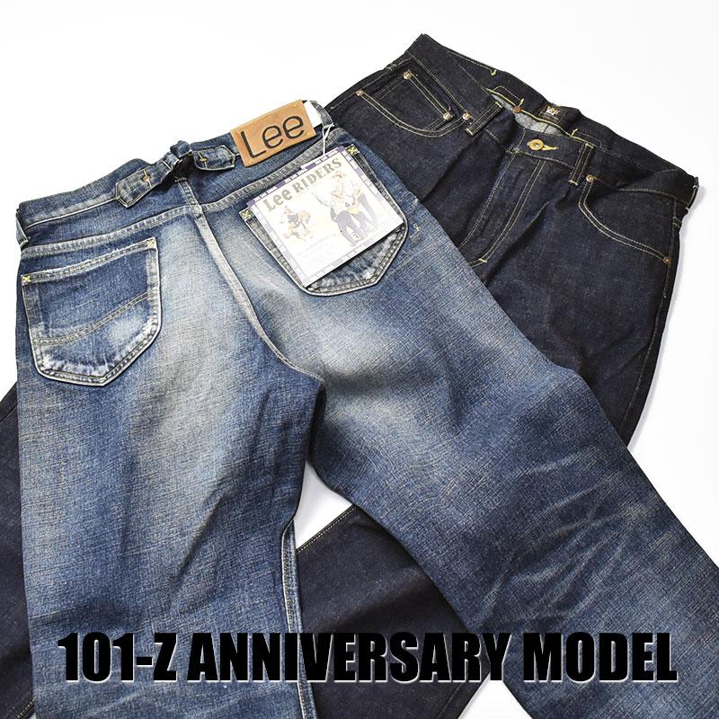 LEE101 100周年記念モデル　ワイドデニム　インディゴ　Mサイズ 101 100周年】RIDERS101 WIDE/ライダース ワイドデニムパンツ