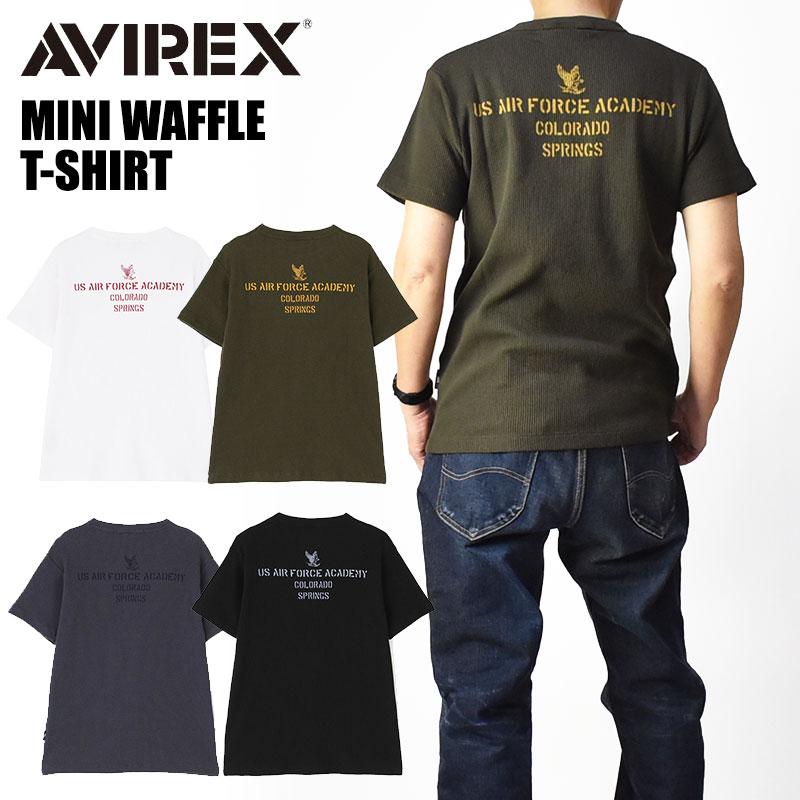 AVIREX（アヴィレックス） アビレックス ミニワッフル 半袖Tシャツ US 