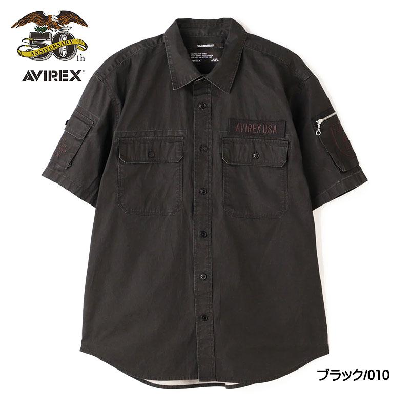 AVIREX（アヴィレックス） アビレックス 50周年記念 半袖 ピグメント