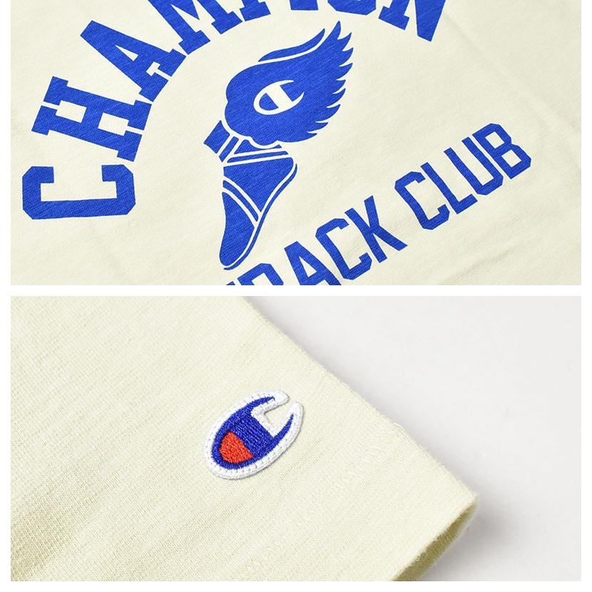 Champion（チャンピオン） ウォッシュド プリント 半袖Tシャツ メンズ