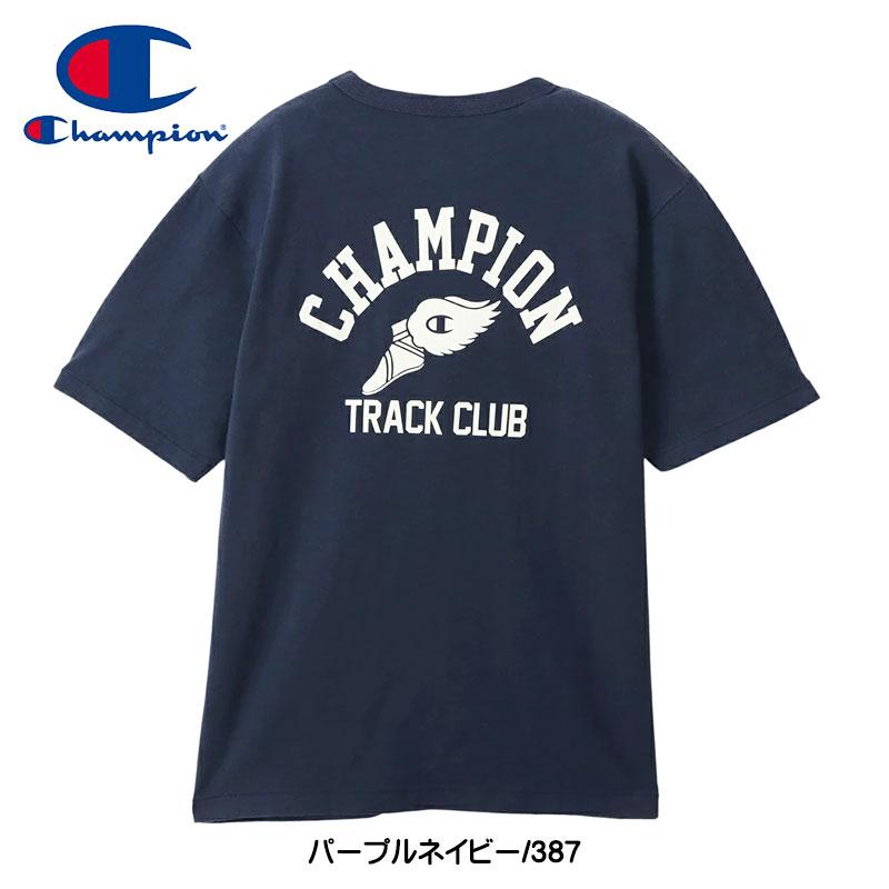 Champion（チャンピオン） ウォッシュド プリント 半袖Tシャツ メンズ