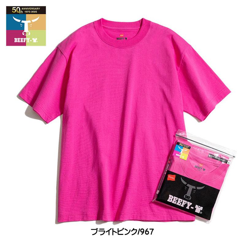 Hanes（ヘインズ） 50周年記念 限定カラー ビーフィー Tシャツ BEEFY-T