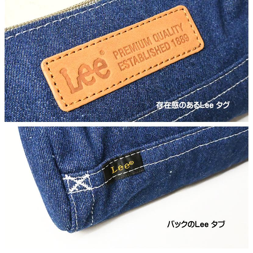 Lee（リー） デニム ペンケース ミニポーチ メイクポーチ コスメポーチ