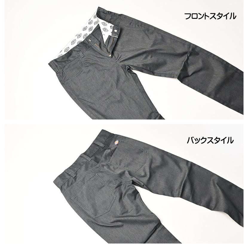 DICKIES ディッキーズ TC ツイル ストレッチ テーパードパンツ スリムフィット ストレッチ チノパンツ メンズ DB0049 81410200_12