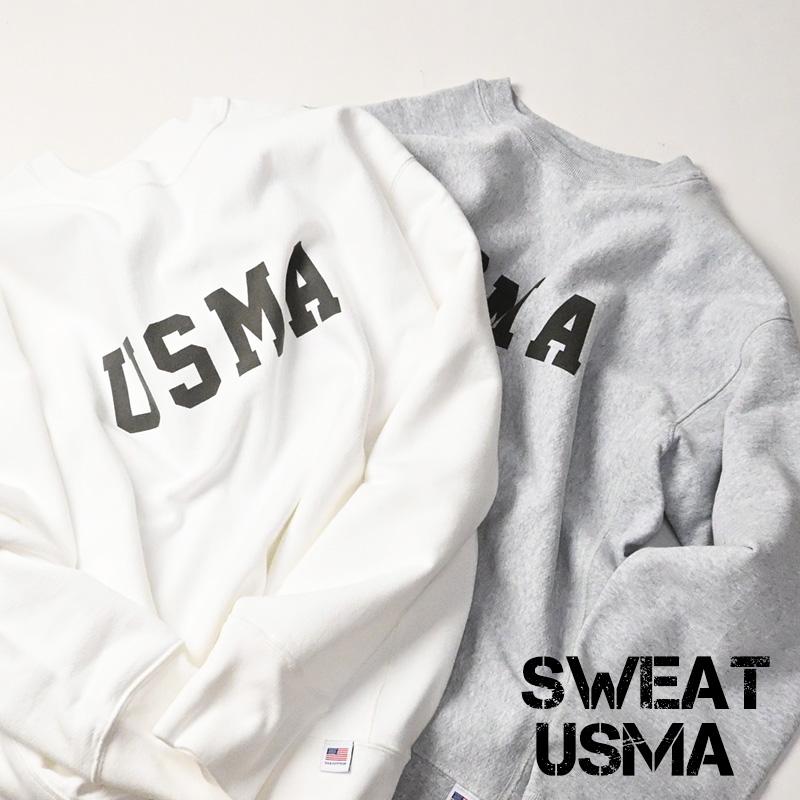 HOUSTON（ヒューストン） スウェット USコットンスウェットシャツ USMA