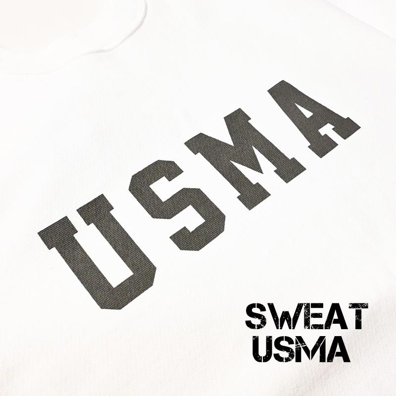 HOUSTON（ヒューストン） スウェット USコットンスウェットシャツ USMA