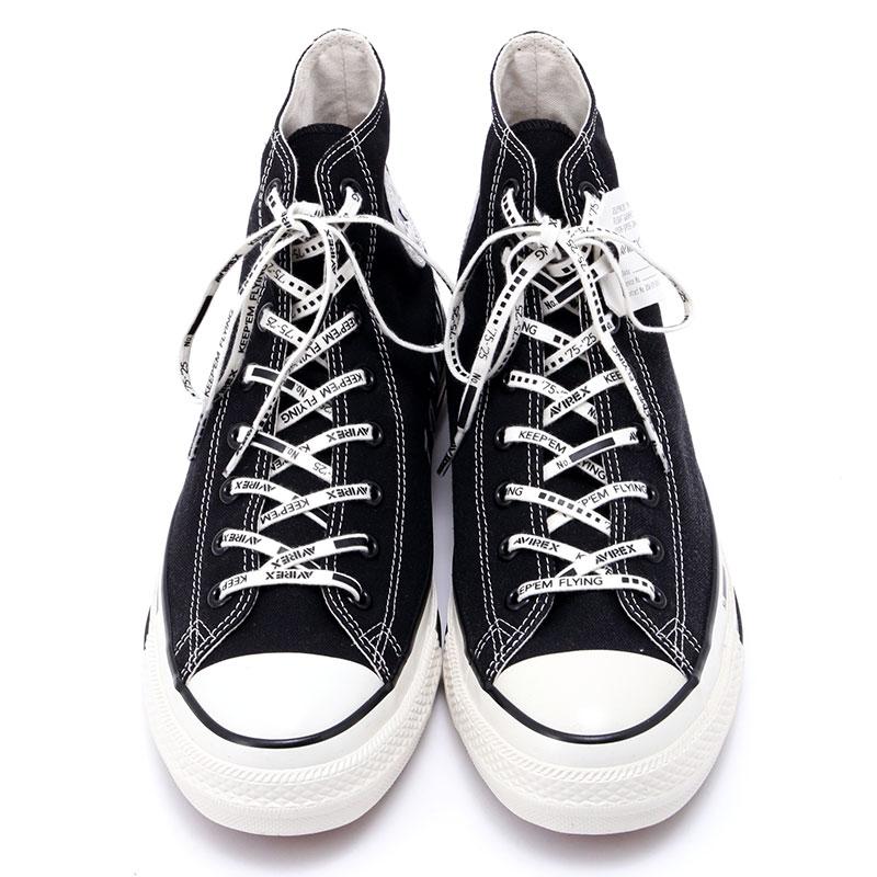 AVIREX × CONVERSE アビレックス x コンバース ALL STAR AGED HI オールスター ハイカット メンズ スニーカー コラボ 50周年記念 限定モデル 783-5292001の画像
