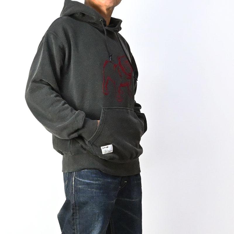 Schott N.Y.C（ショット） Schott スウェット パーカー FLOCKY BULLDOG