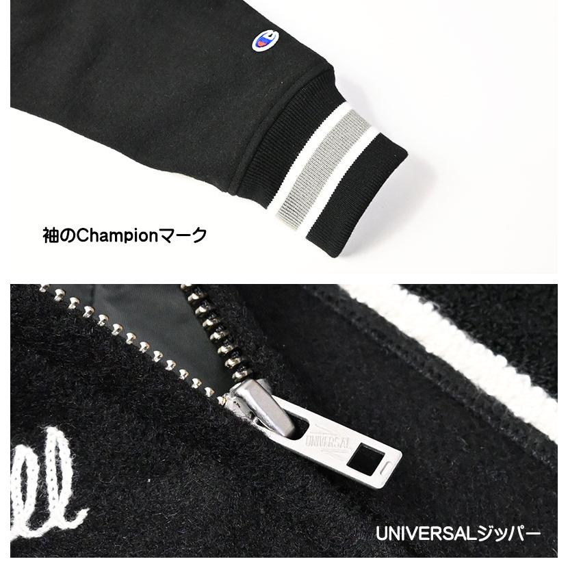 Champion ロチェスター アワードジャケット スタジャン 袖レザー馬革 L Champion ロチェスター アワードジャケット スタジャン 袖レザー