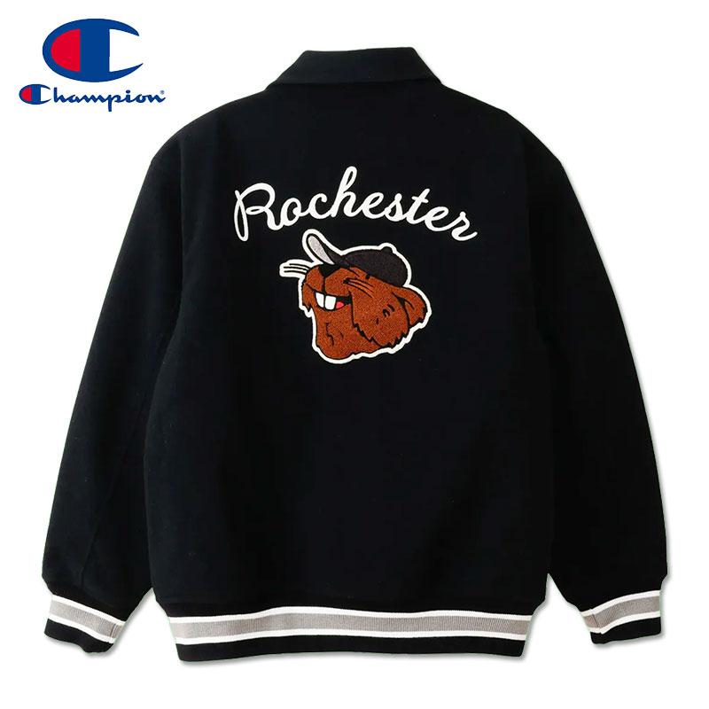 Needles◇AWARD JACKET/スタジャン/S/ウール/BLK/LQ535// NEEDLES