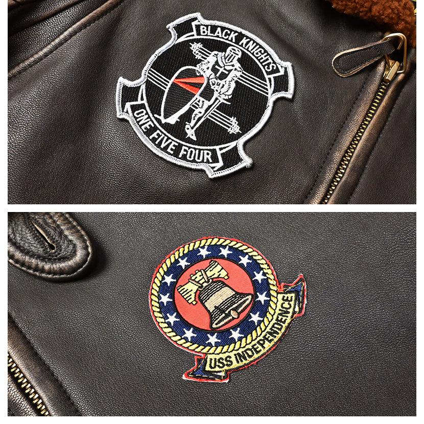 HOUSTON（ヒューストン） ビンテージ G-1レザージャケット 革ジャン