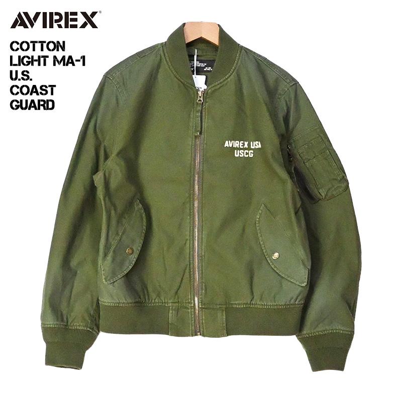 AVIREX（アヴィレックス） アビレックス コットン ライト MA-1 U.S.