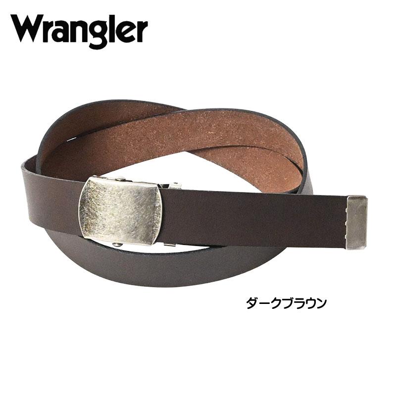 Wrangler（ラングラー） レザー GIベルト ミリタリー 革ベルト ガチャ