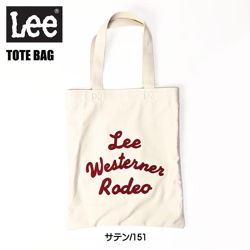Lee（リー） ロゴ 刺繍 デニムトートバッグ ライダース ウエスターナー