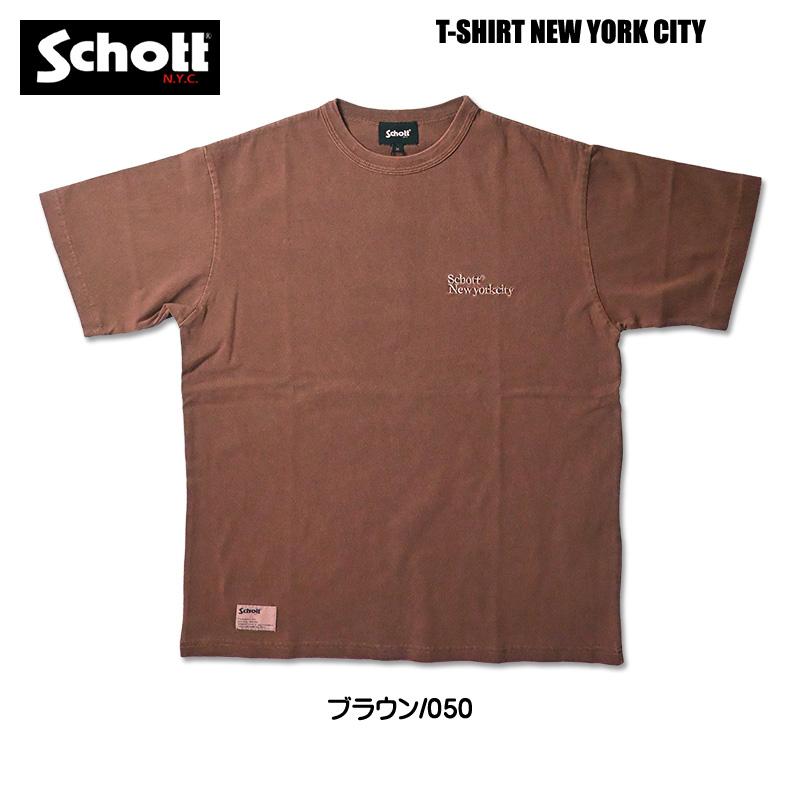 Schott N.Y.C（ショット） Schott 半袖Tシャツ NEW YORK CITY NEW YORK