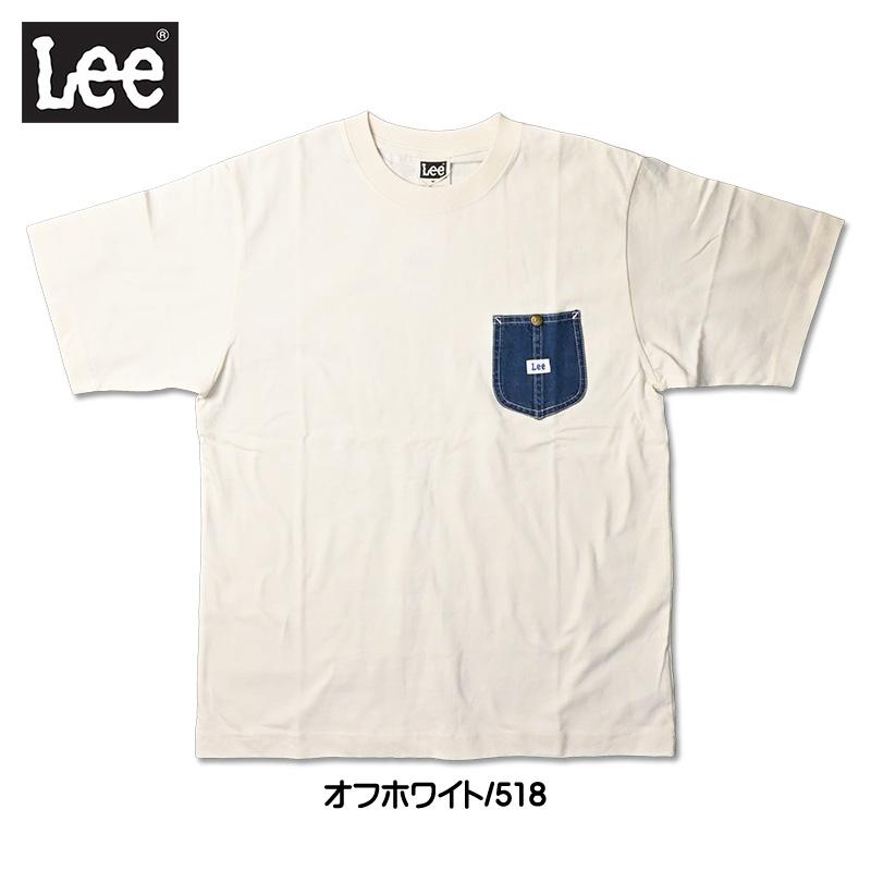 Lee（リー） 半袖Tシャツ デニム ポケット Tシャツ ポケT 無地