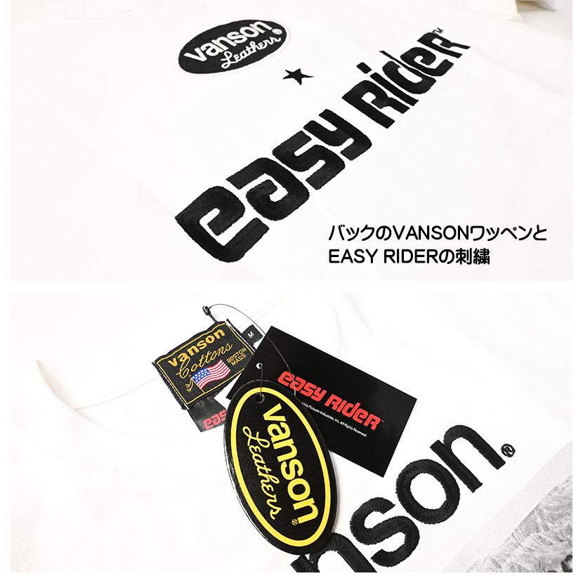 VANSON（バンソン） VANSON x EASY RIDER x イージーライダー 半袖 T