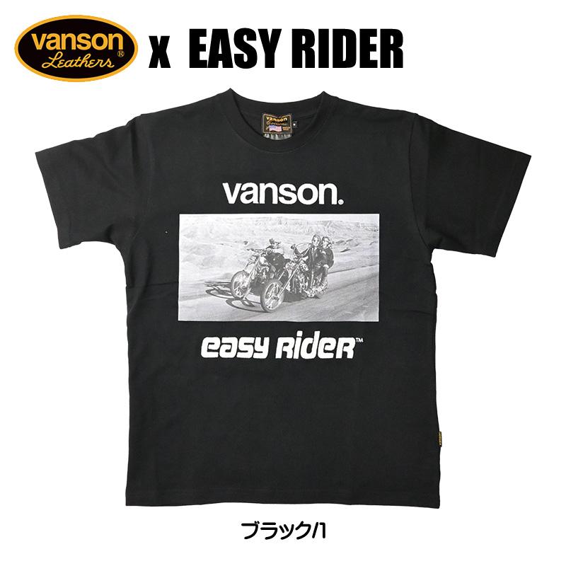 VANSON（バンソン） VANSON x EASY RIDER x イージーライダー 半袖 T 